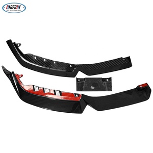 Para <span class=keywords><strong>BMW</strong></span> M2 G87 <span class=keywords><strong>2022</strong></span>-2024 fibra de carbono seca parachoques delantero labio barbilla alerón labio protector - Product Image 4