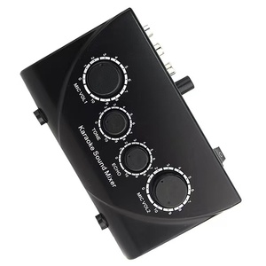 เครื่องผสมมินิเครื่องผสมมิกซ์เสียงรีเวิร์บเครื่องขยายเสียงคาราโอเกะสำหรับใช้ในบ้าน - Product Image 4