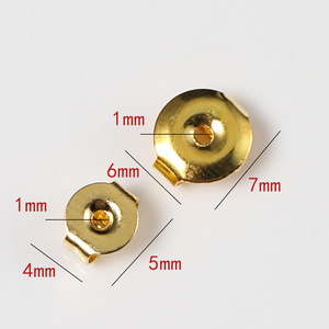 Penutup Anting Kupu-kupu dari Baja Anti Karat, Pengunci Anting Tusuk, Pengganti Pengunci Anting untuk Tiang Anting - Product Image 2