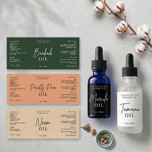 Custom Aesthetic Jar Labels, Waterproof Kiss Cut Sticker Sheets for <strong>Cosmetics</strong> &amp; Perfume - Product Image 3