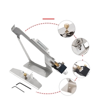 CUPID tir à l'arc en acier inoxydable flèche réglable outil de bricolage arc et flèche plume collant empennage gabarit pince pour le tir