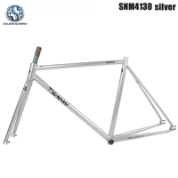 Cadre de vélo en acier chromoly, suspension et pièces de mise à niveau, accessoires de cyclisme