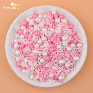 1000g Halloween Polymer đất sét sprinkles DIY Craft Slime điền bạc hà lát ngọc trai hạt Rhinestone Spider mix túi bao bì - Product Image 4