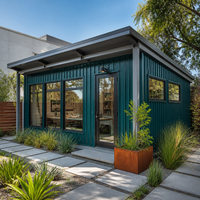 Abri de jardin préfabriqué sur mesure pour atelier extérieur, structure en acier haute résistance, bâtiment métallique durable