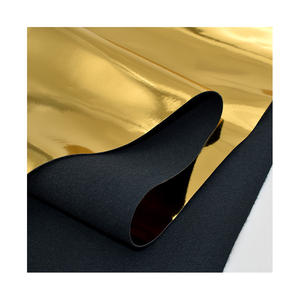 Pelle Artificiale Metallizzata Oro per Artigianato, Divani, Abbigliamento, Scarpe, Borse e Tappezzeria - Product Image 1