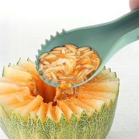 4-in-1 multifunctionele avocado fruit toolset: draagbare avocado-snijder, -pitter, -schep, -schiller en -snijder voor kiwi, mango en druif
