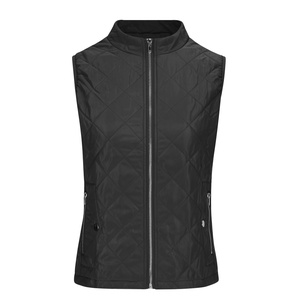 RTS <strong>Woman</strong> <strong>Puffer</strong> Vest With Diamond Quilting Many Colors <strong>Gilet</strong> With 140gsm Padding Polyester Fabric and Lining - Product Image 2
