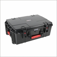 Boîtier de protection multifonctionnel en plastique ABS rigide de qualité supérieure, étanche IP67, avec roues et mousse prédécoupée, pour équipement professionnel.