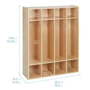 <span class=keywords><strong>Armoire</strong></span> de garde-robe Montessori pour garderie préscolaire, <span class=keywords><strong>armoire</strong></span> de rangement pour salle de classe - Product Image 5
