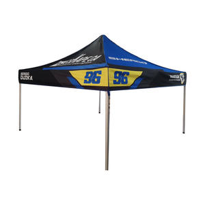 Toldo de alta calidad 600d Oxford con toldo de cafetería recubierto de UV tienda de Feria Comercial ajustable tienda de estructura de acero plegable de 3x3m - Product Image 4