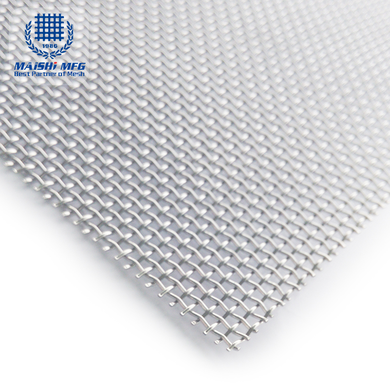 304 316 Stainless Steel Woven Screen Mesh SS Wire Net