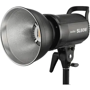 Godox SL60W LED stüdyo sürekli LED Video işık lambası için Bowens dağı fotoğraf stüdyosu Youtube Tiktok canlı