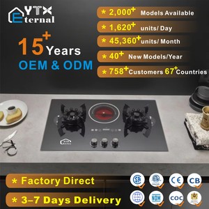 Núm điều khiển <span class=keywords><strong>2</strong></span> 1 kết hợp hai đầu đốt <span class=keywords><strong>gas</strong></span> một kính điện tích hợp Bếp <span class=keywords><strong>gas</strong></span> đánh lửa điện tử cho nhà bếp RV sử dụng ngoài trời - Product Image 4