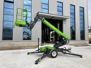 <span class=keywords><strong>Platform</strong></span> kerja udara murah 8m hingga 18m baru dapat ditarik artikulasi untuk angkat Boom dengan material baja daya baterai listrik - Product Image 5