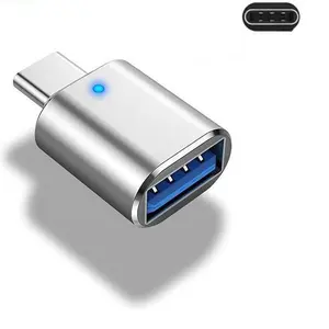 USB To Type C Adapter OTG 2 in 1 Type-C USB C Male To USB Female Connector