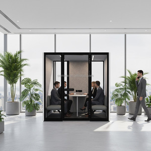Cabina Telefónica Insonorizada Moderna con Cubierta Suave 2026 Comine, Cabina de Música, Cabina Vocal <span class=keywords><strong>para</strong></span> Uso en Almacenes y Hoteles - Product Image 2