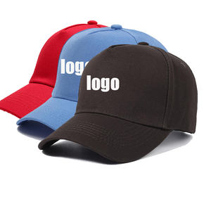 Casquette de baseball en coton unie personnalisée avec logo brodé pour homme – Vente en gros - Product Image 1