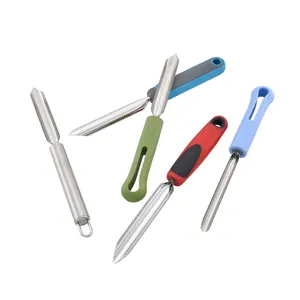 Professional Zucchini Squash Vegetable Corer Durable Stainless Steel Construction Ss.430 Material Zucchini Corer Forautomatic