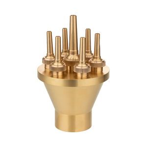 Buse de fontaine à jet d'eau effet mousse en laiton moderne Sea Wings pour produits de jardin en pierre - Product Image 1