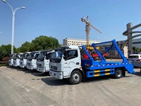 Camion à benne basculante Dongfeng D9, camion compacteur de déchets, prix direct usine, camion compacteur Euro 3
