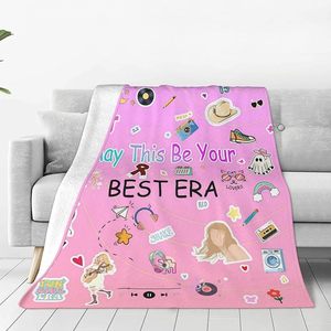 Girl Fashion Flannel Blanket <b>Throw</b> Blanket Nap Blanket Skin Friendly Reversible <b>for</b> <b>Bed</b> Sofa Couch Custom Print OEM ODM - Product Image 2