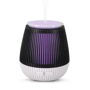 2024 Ultrasonic Mini Air Humidifier 100Ml Aroma Essential Oil Diffuser For Home Car Usb Mist Maker White Adapter For Mist