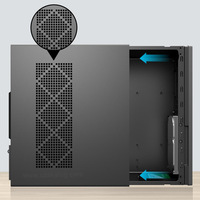 Casing komputer Desktop kantor bisnis dispersi panas, Host rumah 12 generasi ke-13 CPU Desktop komputer rumah/sekolah Desktop PC