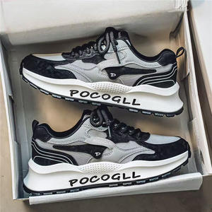 Chaussures décontractées pour hommes, mocassins rétro à lacets, respirantes, anti-odeurs, en maille, tendance de la mode, confortables, flexibles, toutes saisons - Product Image 6