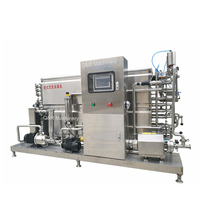 Prix de la machine de stérilisation par pasteurisation flash UHT de 1000 L, petit tunnel, lait, boissons, jus, usine