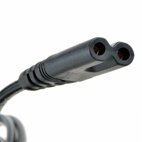Câble d'alimentation CA 2 broches US/EU pour PS2, extension de connexion Fat pour manettes PS2, PS3, PS4, Xbox