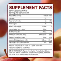 Expédition rapide, vitamines pour adultes en gommes, complément alimentaire, augmente l'énergie, contrôle la faim, sans sucre, 1500 mg, Keto ACV Digestif