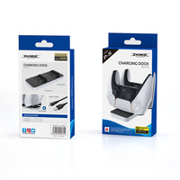 Station de charge double pour manettes de console de jeu Dobe, originale, directement de l'usine
