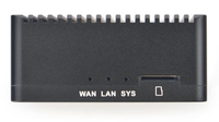 NanoPi R2S Carcasa Metálica Oficial Sistema OpenWrt RK3328 Mini Router Doble Puerto Gigabit 1GB de Memoria Grande, Gateways para Hogar Inteligente