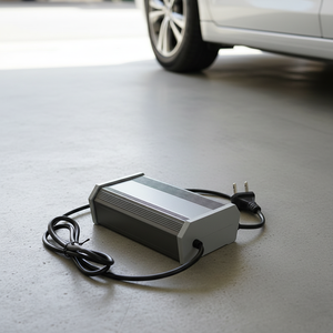 Cargador <span class=keywords><strong>de</strong></span> Bicicleta Eléctrica Duradero <span class=keywords><strong>de</strong></span> 600W <span class=keywords><strong>de</strong></span> Alta Eficiencia, 48V 5A, Carga Rápida, Carcasa <span class=keywords><strong>de</strong></span> Aluminio, Solución <span class=keywords><strong>de</strong></span> Batería para Scooters, Enchufe AC/DC - Product Image 4