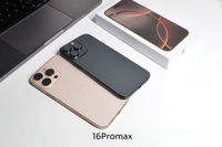 Smartphone de marque I Phone, neuf, débloqué, 16 Pro Max, 6,9 pouces, 5G, double SIM, 8 Go, 128 Go, processeur Déca Core HD MTK Dimensity, charge rapide 65W