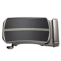 Nouvelle boucle de ceinture sans dents en zinc pour homme, style professionnel, GF36-5024 Chine