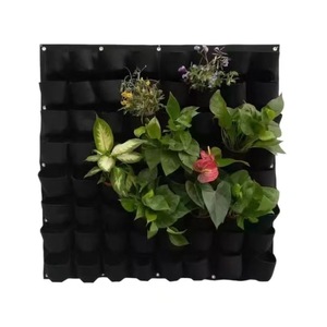 Suministros de maceta de jardín de bolsillo para colgar en la pared vertical para bolsa de cultivo para jardines urbanos y decoración del hogar - Product Image 5