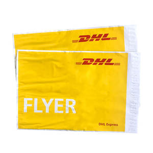 Почтовые пакеты для почтовых отправлений DHL на заказ, Пластиковые курьерские пакеты для почтовых отправлений, упаковочные пакеты для почтовых отправлений с карманом - Product Image 5