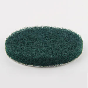 Tampon de nettoyage auto-adhésif en polyester avec support floqué, tampon de polissage en fibre de nylon pour l'élimination de la rouille, aspect brossé - Product Image 1