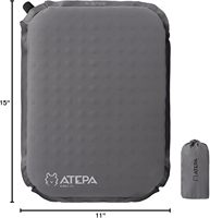 Coussin de siège gonflable, coussin de siège auto-gonflant compact pour stade, avion, voyage aérien