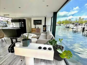 <span class=keywords><strong>2025</strong></span> allhouse Nhà thuyền nổi airbnb Bar khách sạn với tản nhiệt và BBQ cho bên thuyền nhà - Product Image 5