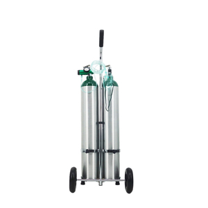 Mid-Star vận chuyển nhôm E kích thước y tế oxy Tank giỏ hàng điều chỉnh CGA 870 bệnh nhân nhà oxy thiết bị trị liệu - Product Image 3