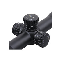 Lunette de tir tactique longue portée Vector Optics Continental 4-24x50 SFP en alliage d'aluminium monotube avec fonction Zero Stop pour la chasse