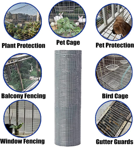 Dingzhou Five-Star Metals bonne qualité 1 pouce pvc enduit galvanisé carré trou <span class=keywords><strong>de</strong></span> poulet soudé treillis métallique en fer 10x10 - Product Image 3