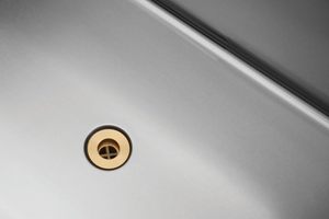 Cubo de hielo portátil de acero inoxidable de 36x18 pulgadas con portabotellas 32L-014 para hoteles y restaurantes - Product Image 5