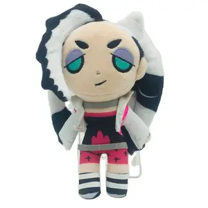 Personalizado exclusivo esculpir cartoon personagem pelúcia brinquedo Anime Figura cool boneca menina recheado anime boneca