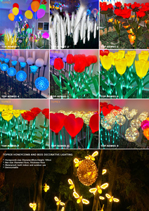 Landschafts bau Luminous Pole Led Stake Licht Ohr Earta Dekorationen Outdoor Wasserdicht Led Wheat Light Garden Park Of Wheat - Product Image 6