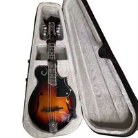 HUASHENG Oud acoustique de haute qualité, mandoline de style F, 8 cordes, pour débutants et joueurs professionnels, origine Jiangsu, modèle HSMDL1011-1