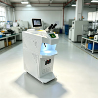 Machine de soudage au laser YAG portable facile à utiliser, petite taille, pour la connexion et la réparation de chaînes en or