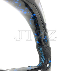 <span class=keywords><strong>Volante</strong></span> deportivo de fibra de carbono forjado para Volkswagen <span class=keywords><strong>Golf</strong></span> MK7 GTI R MK8 pantalla LED piezas automotrices Interior 2018 - Product Image 4